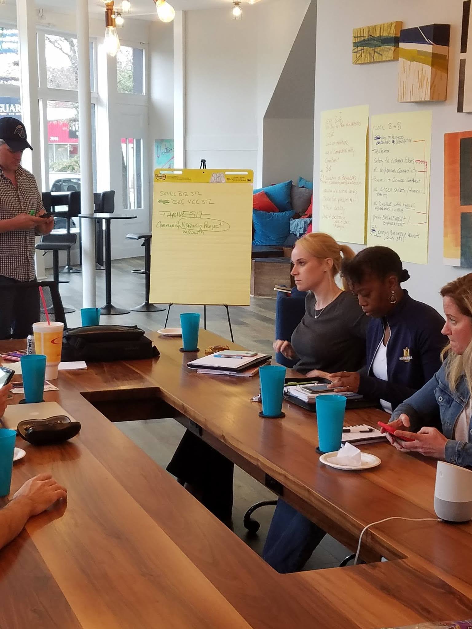 Members of a BusinessGPS chapter, St. Louis